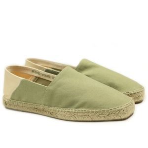 Men’s Olive Green Canvas Shoes EU 45 = US 10.5